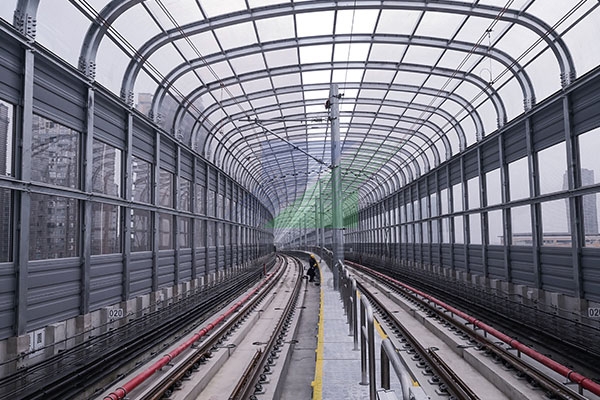 上海成都地铁5号线声屏障工程